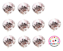 Load image into Gallery viewer, 10 pcs of 12 inch Ramadan Kareem Confetti  Transparent Balloons Set