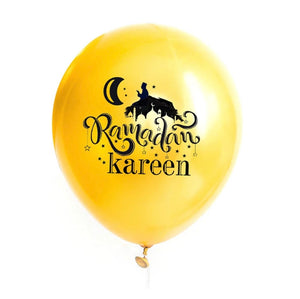 15pcs Ramadan Kareem Confetti Balloon Set