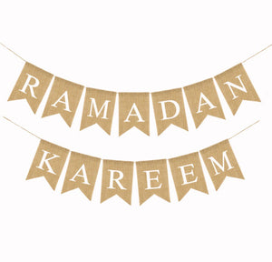 Ramadan Decorations Paper Party Fan DIY Set