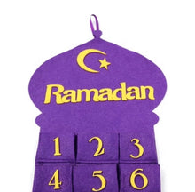 Load image into Gallery viewer, Ramadan Calendar with Pockets
