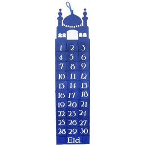 Ramadan Calendar with Pockets
