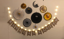 Load image into Gallery viewer, Ramadan Decorations Paper Party Fan DIY Set